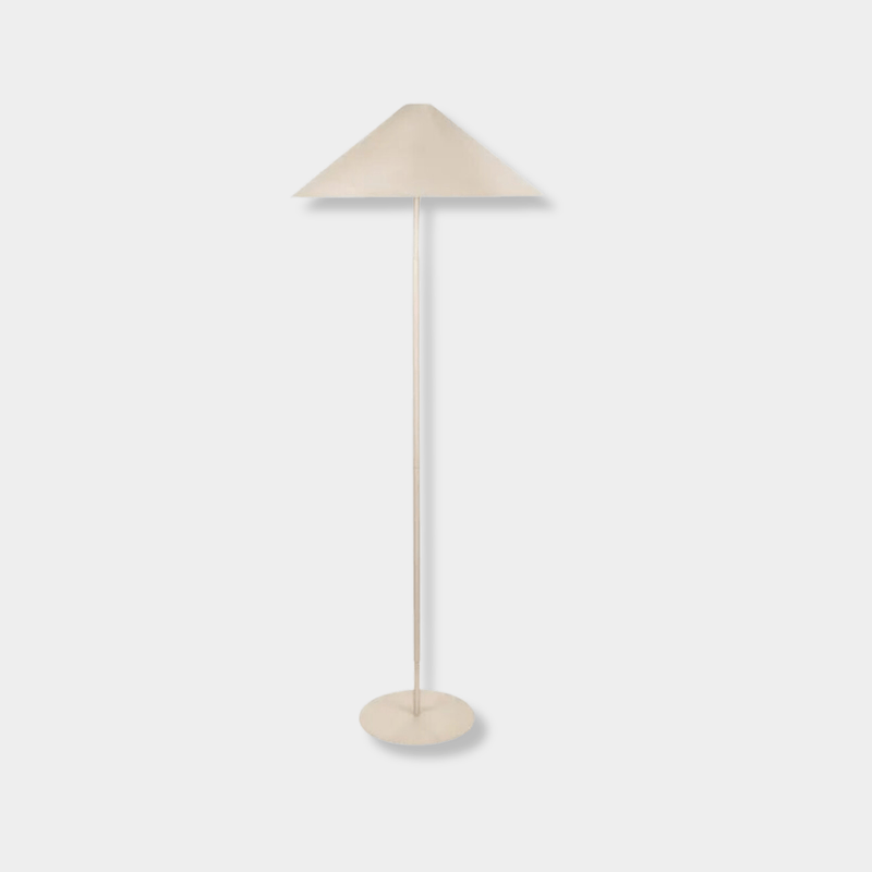 Globe West Lamps Globe West Easton Shelter Floor Lamp - Pearl Stone