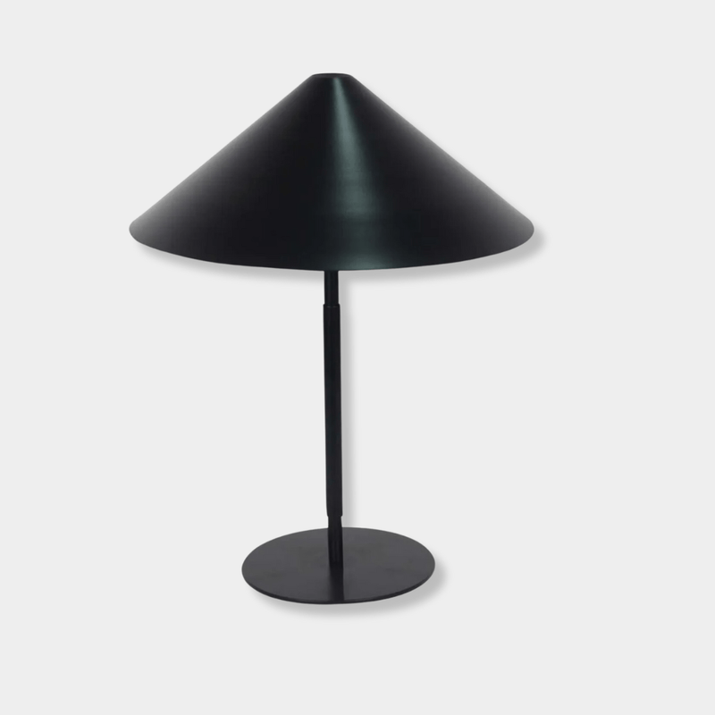 Globe West Lamps Globe West Easton Shelter Table Lamp - Charcoal