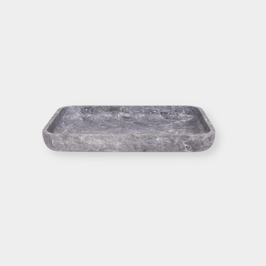 CoTheory Accessories CoTheory The Architect Footed Letter Tray - Tundra Grey Marble (7921171955961)