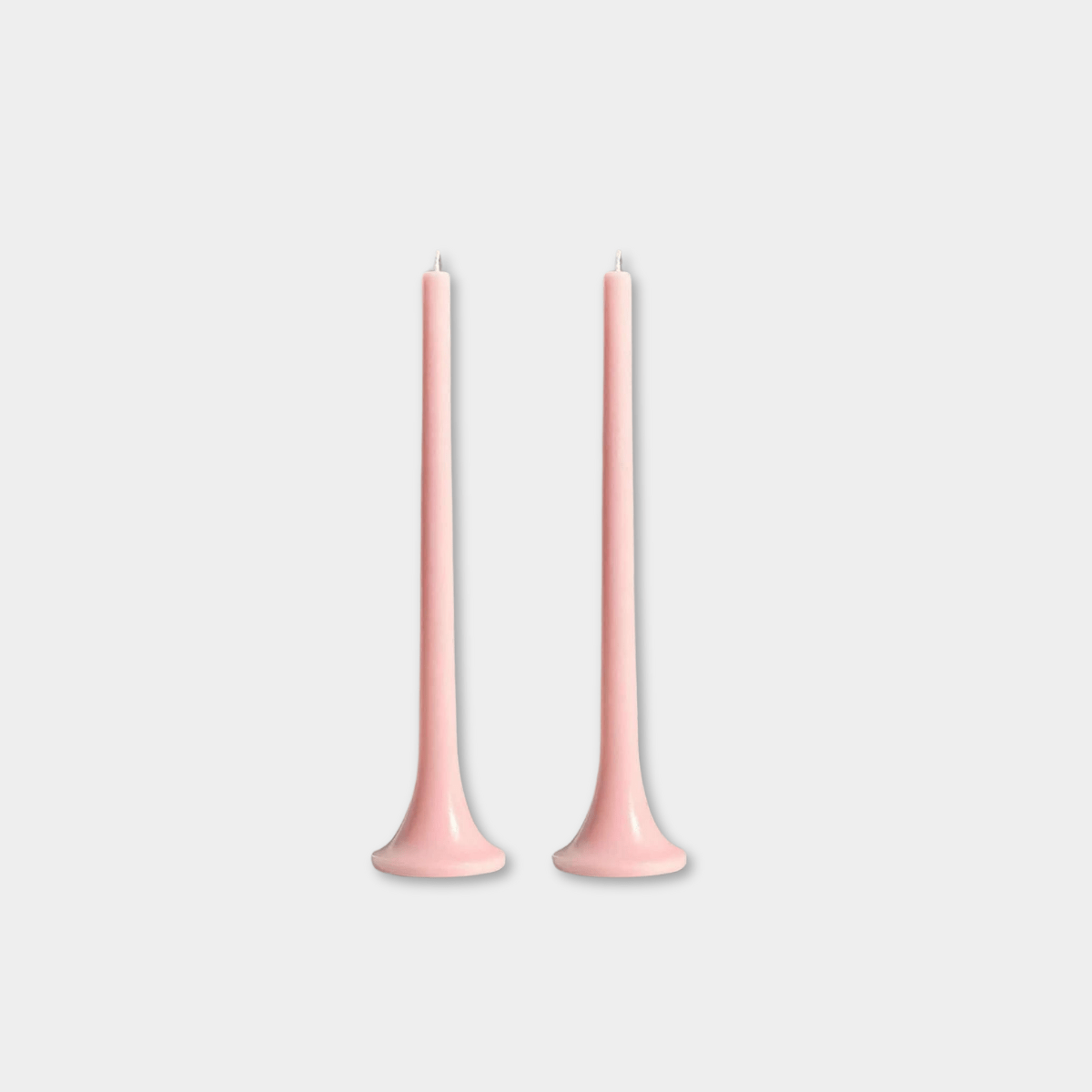 Candle Kiosk Candles Tusk Tapered Candles Pastel Pink (set of 2)
