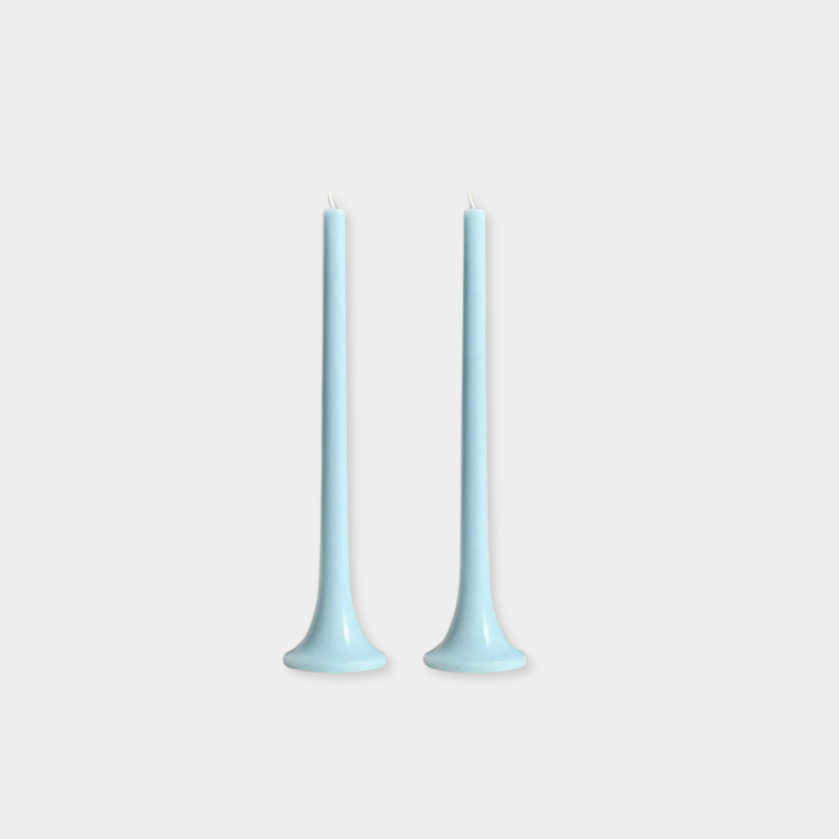 Candle Kiosk Candles Tusk Tapered Candles Pastel Blue (set of 2)