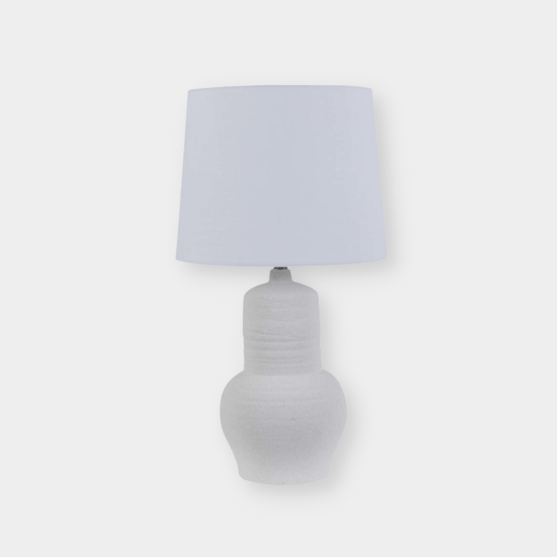 Globe West Lamps Globe West Lorne Globe Table Lamp - White Sand/White (7950837776633)