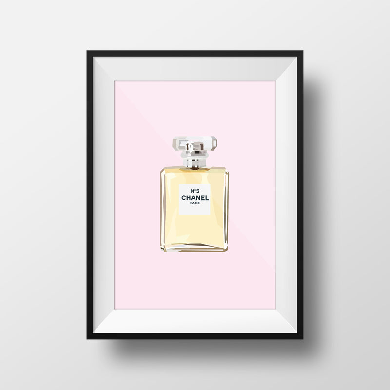 DG Designs Prints Dom Gauci Print - Pink Parfum