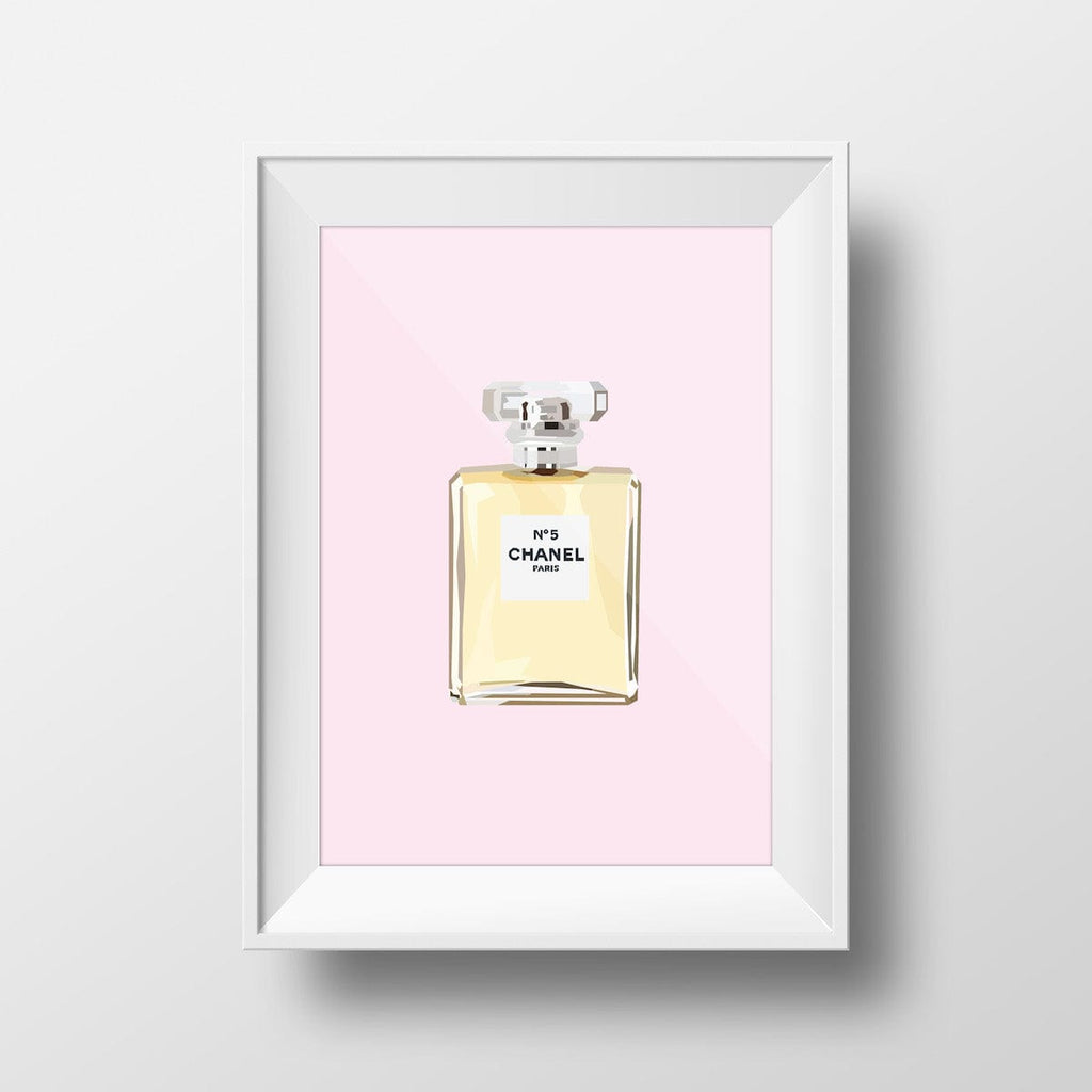 DG Designs Prints Dom Gauci Print - Pink Parfum