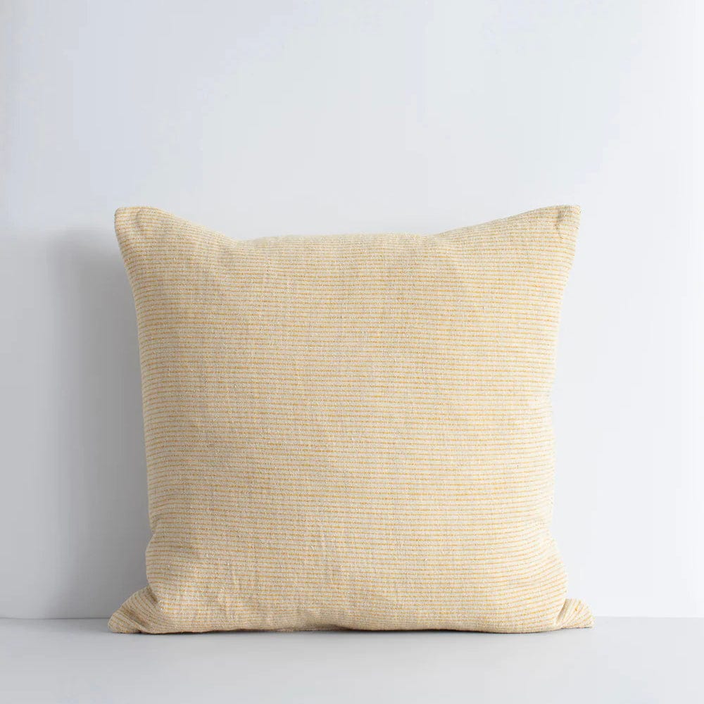 Baya Cushions Baya Sandridge Cushion - Linen/Ochre (7818298425593)