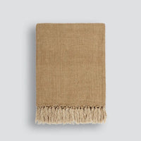 Baya Blankets & Throws Baya Millhouse Throw - Cumin