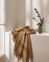 Baya Blankets & Throws Baya Millhouse Throw - Cumin