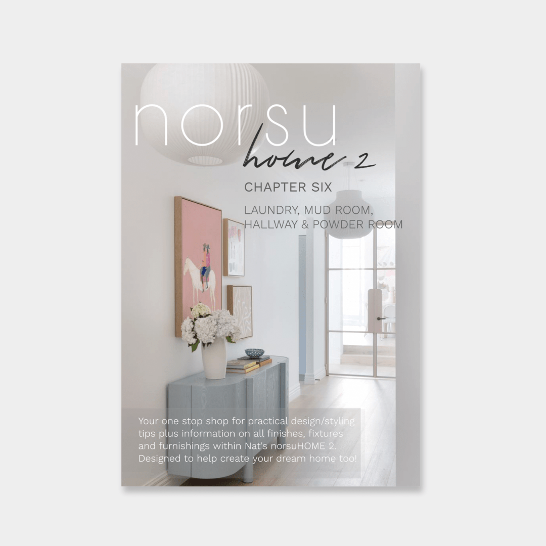 Norsu Interiors Media norsuHOME 2 Digital Magazine - Chapter Six, Laundry, Mudroom, Powder & Hallway