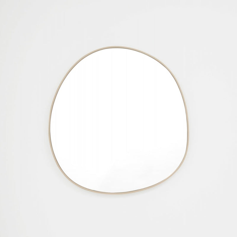 Middle of Nowhere Organic Mirror, Sand, 90 x 95cm