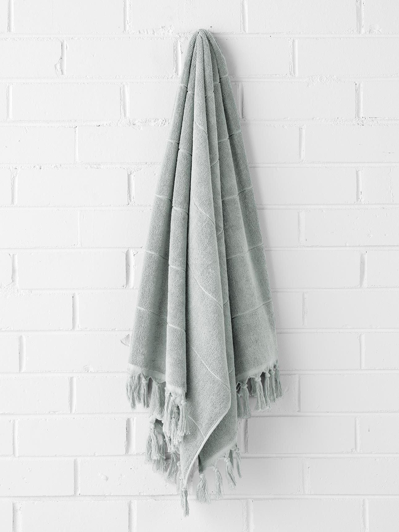 Aura Home Accessories Paros Bath Towel - Limestone