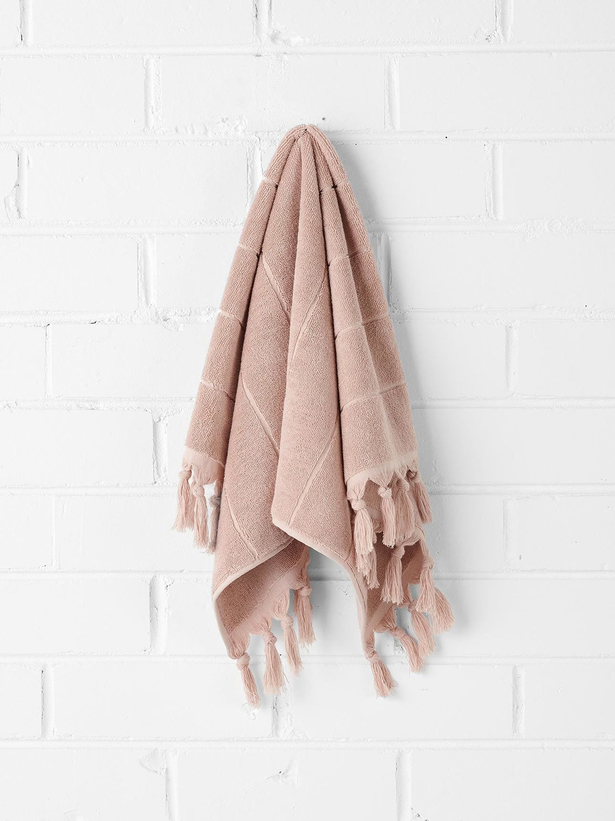 Aura Home Accessories Paros Hand Towel - Pink Clay