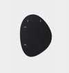 Middle of Nowhere Mirrors Middle of Nowhere Pebble Mirror, Black, 70 x 90cm