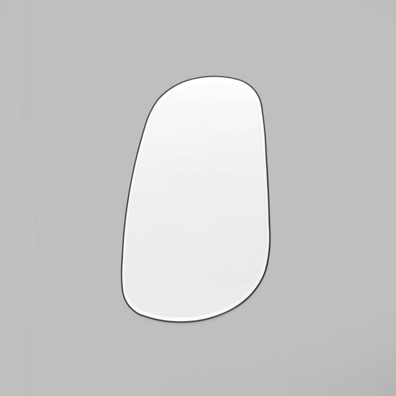 Middle of Nowhere Mirrors Middle of Nowhere Pebble Mirror, Black, 90 x 150cm