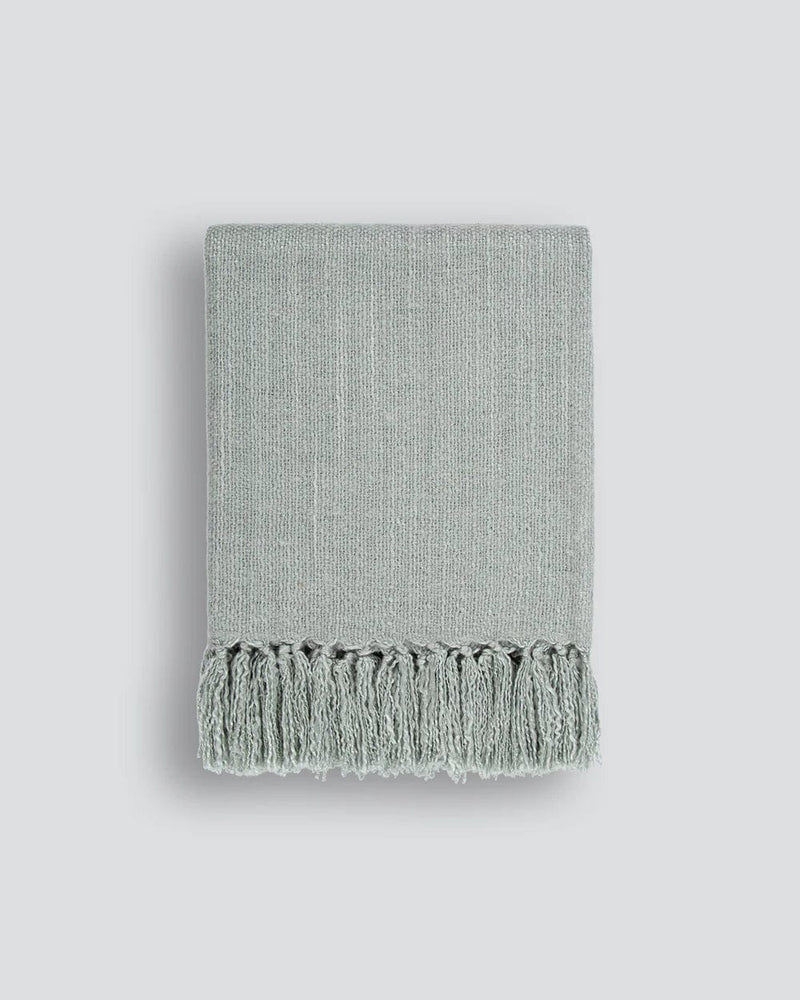 Baya Blankets & Throws Baya Richmond Throw - Glacier