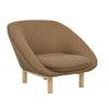 Globe West Occasional Chairs Globe West Tolv Portobello Sofa Chair, Tan Speckle/ Light oak