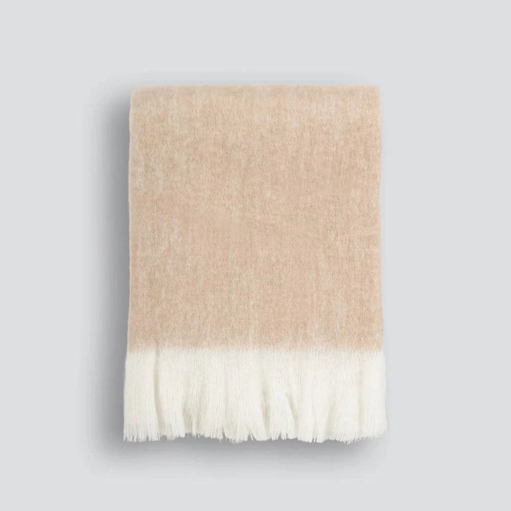 Baya Blankets & Throws Baya Sorrento Throw - Clay