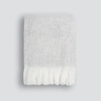 Baya Blankets & Throws Baya Sorrento Throw - Silver