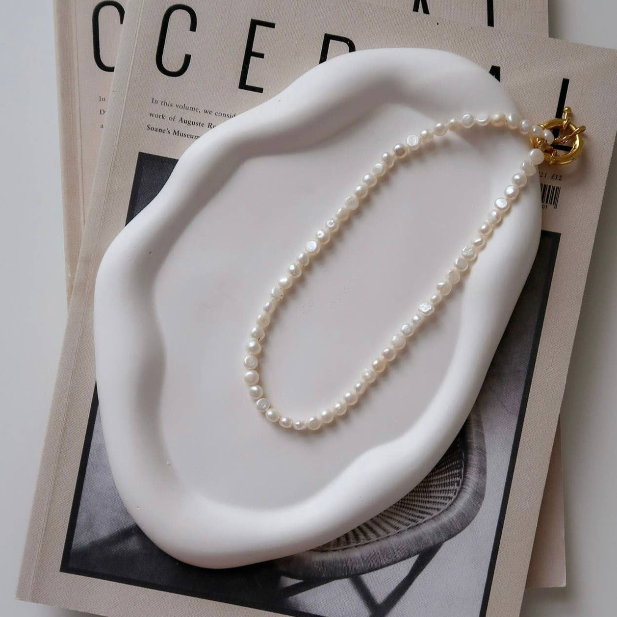 Her Collection Accessories Her Collection - Cloud tray , trinket , dish , jewelry tray , handmade ,decor (7944691056889)