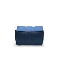 Ethnicraft Sofas Ethnicraft Footstool Sofa N701 - Blue (6655901204668)