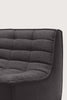 Ethnicraft Sofas Ethnicraft Sofa N701 - 2 Seater - Dark Grey (4595810992212)