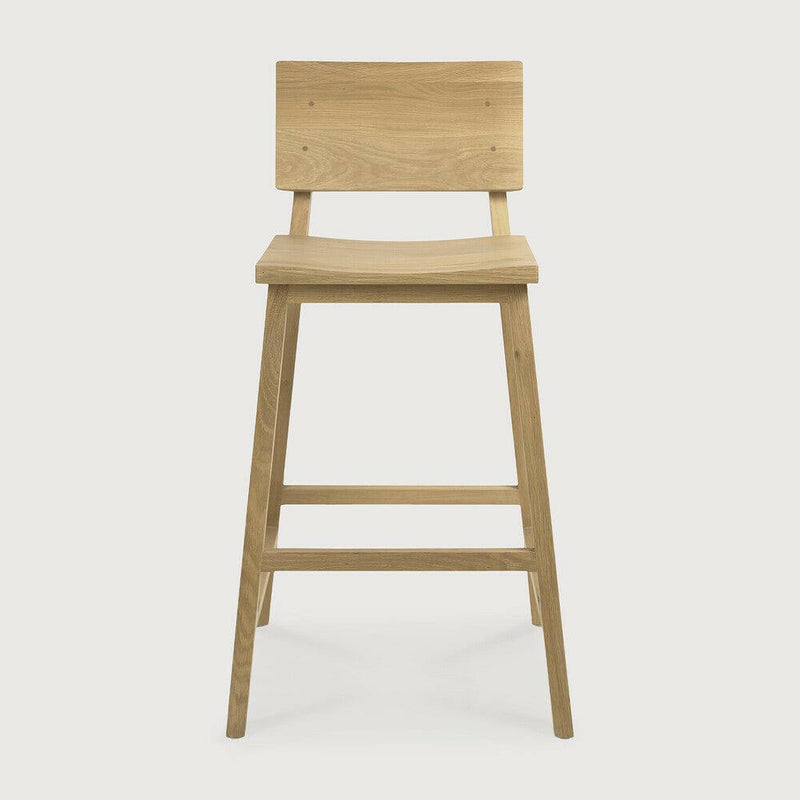 Ethnicraft Stools Ethnicraft N3 Kitchen Counter Stool (3682502770772)