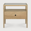 Ethnicraft Bedside Tables Ethnicraft Spindle Bedside Table - AVAILABLE FOR COLLECTION IMMEDIATELY (3569948754004)