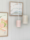 Robert Gordon Interiors Pendants Robert Gordon Cylinder Light - Rose Quartz (7512293703929)