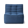 Ethnicraft Sofas Ethnicraft Sofa N701 - 1 Seater - Blue (6655902351548)