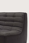 Ethnicraft Sofas Ethnicraft Sofa N701 - 3 Seater - Dark Grey (4595820593236)