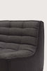 Ethnicraft Sofas Ethnicraft Sofa N701 - 3 Seater - Dark Grey (4595820593236)