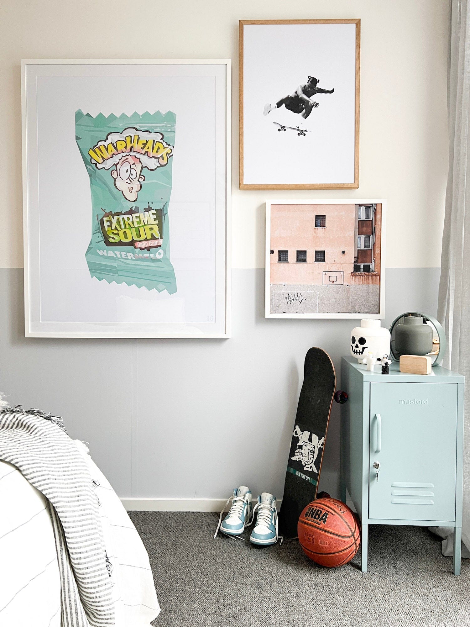 norsu interiors Prints Basketball Playground Print - Various sizes (7670982639865)