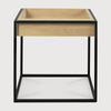 Ethnicraft Side Tables Ethnicraft Oak Monolit Side Table S - Oak/Black (4595618349140)