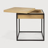 Ethnicraft Side Tables Ethnicraft Oak Monolit Side Table S - Oak/Black (4595618349140)