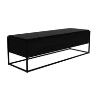 Ethnicraft TV Stand Ethnicraft Monolit TV Stand, Black (7830146679033)