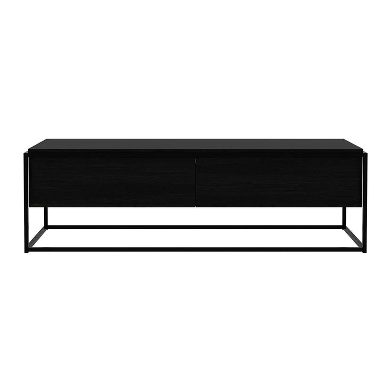 Ethnicraft TV Stand Ethnicraft Monolit TV Stand, Black (7830146679033)