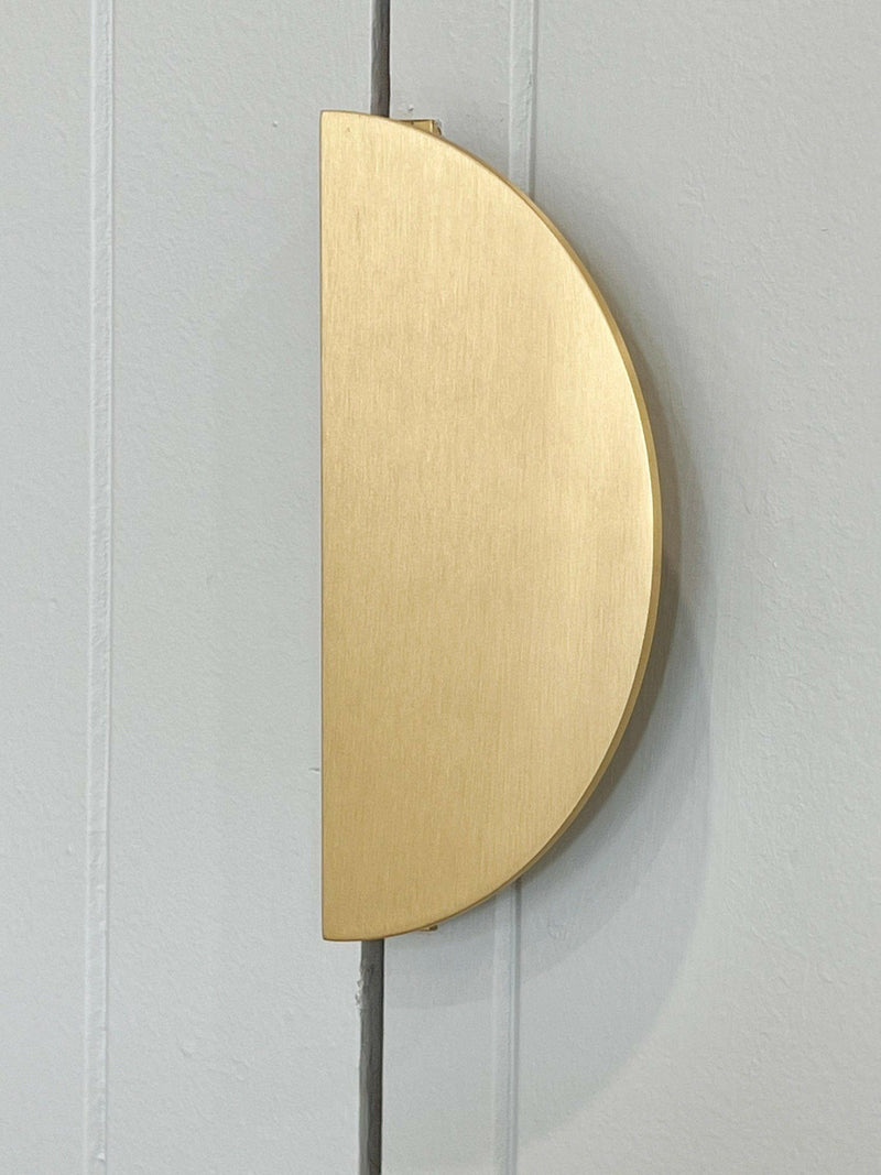 norsuHOME Handles norsuHOME Solid Brass Half Moon Handle (6085342527676)