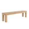 Ethnicraft Bench Seats Ethnicraft Dining Table Bench Seat - Straight, various sizes (5769561795)