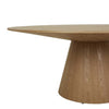 Globe West Dining Tables Globe West Classique Round Dining Table, Natural Ash (7903626789113)