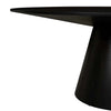 Globe West Dining Tables Globe West Classique Round Dining Table, Matte Dark Oak (7903623479545)