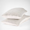 Eadie Lifestyle Bed Linen Eadie Lifestyle Marina Reversible Pillowcase Set, White/Ink Stripe