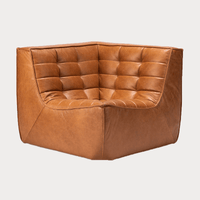 Ethnicraft Sofas Ethnicraft Sofa N701 Corner - Old Saddle (4595712917588)