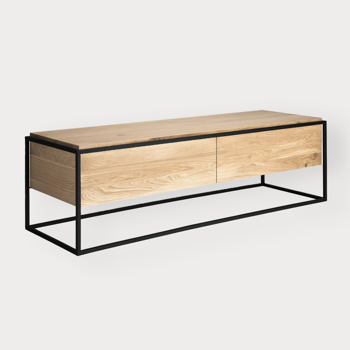 Ethnicraft Monolit TV Stand Natural Oak Norsu Interiors