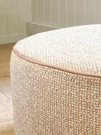 norsu interiors Ottomans norsuHOME Ottoman, Woven Blush (Various Sizes)