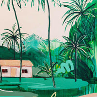 Jen Sievers Prints Jen Sievers 'Abode' Limited Edition Fine Art Canvas Print - Island Treasure (7888222454009)