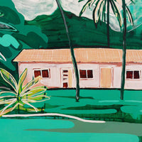 Jen Sievers Prints Jen Sievers 'Abode' Limited Edition Fine Art Canvas Print - Island Treasure (7888222454009)