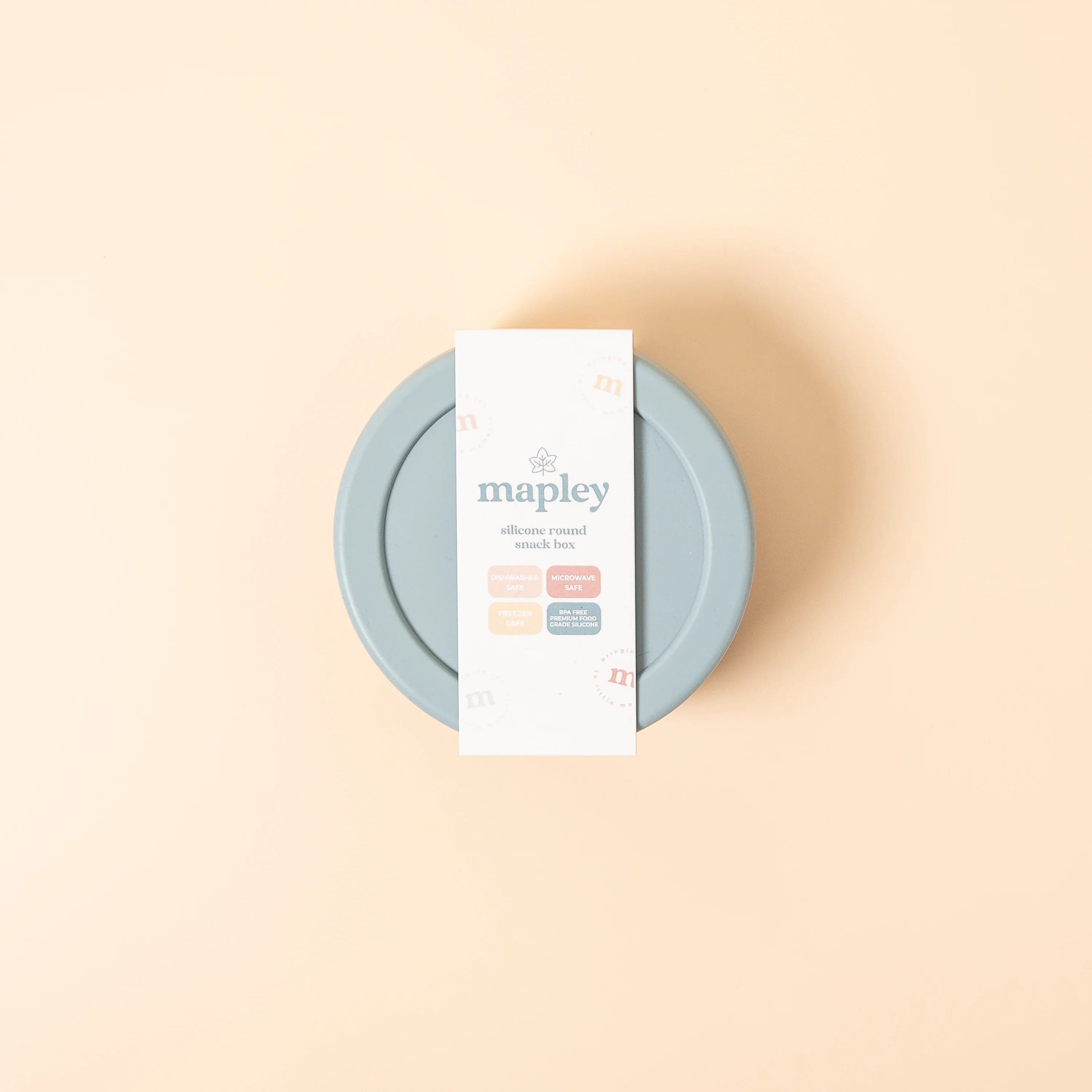 Mapley Silicone Snack Box - Light Blue – Norsu Interiors