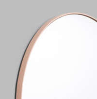 Middle of Nowhere Mirrors Middle of Nowhere Bjorn Round Mirror - Powder, Various Sizes