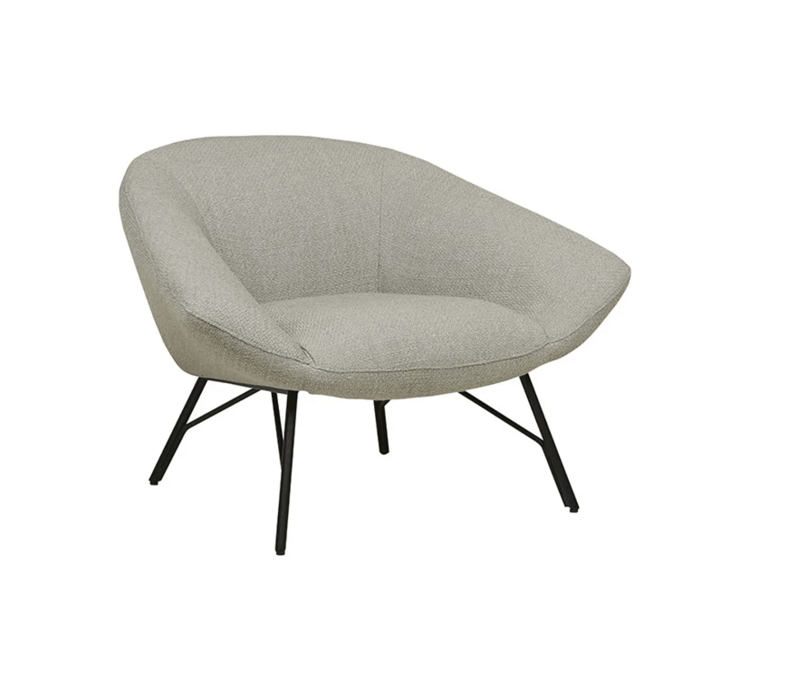 Globe West Occasional Chairs Globe West Felix Angled Arm Occasional Chair, Limestone (7585389576441)