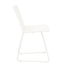 Globe West Dining Chairs Globe West Granada Sleigh Dining Chair - White (7586666021113)