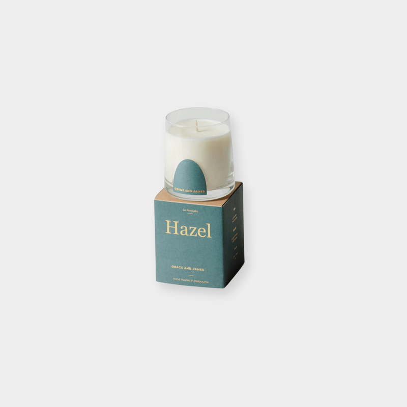 Grace and James Candles Grace and James - La Famiglia range, Hazel Scented Candle (7913413837049)